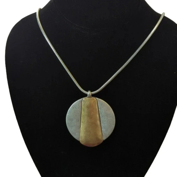 THE Sak women's Gold and silver necklace - Picture 1 of 7